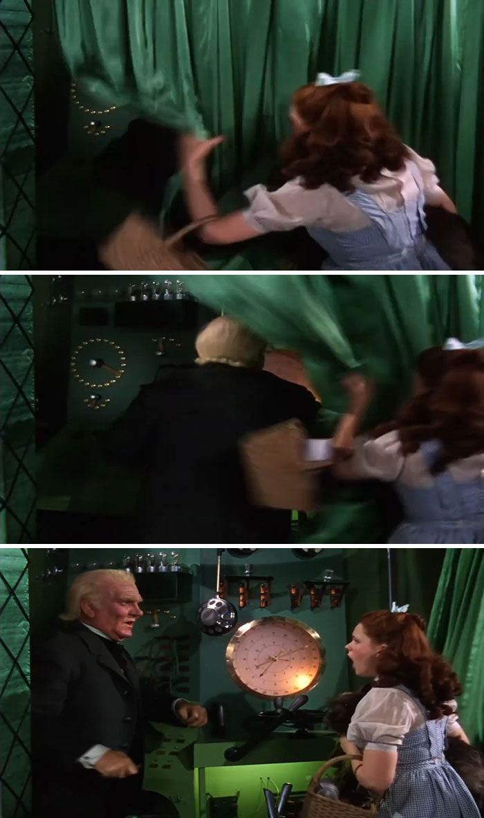 Wizard Of Oz: Dorothy Pulls Back The Curtain
