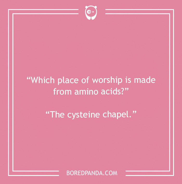 Biology joke about amino acids 