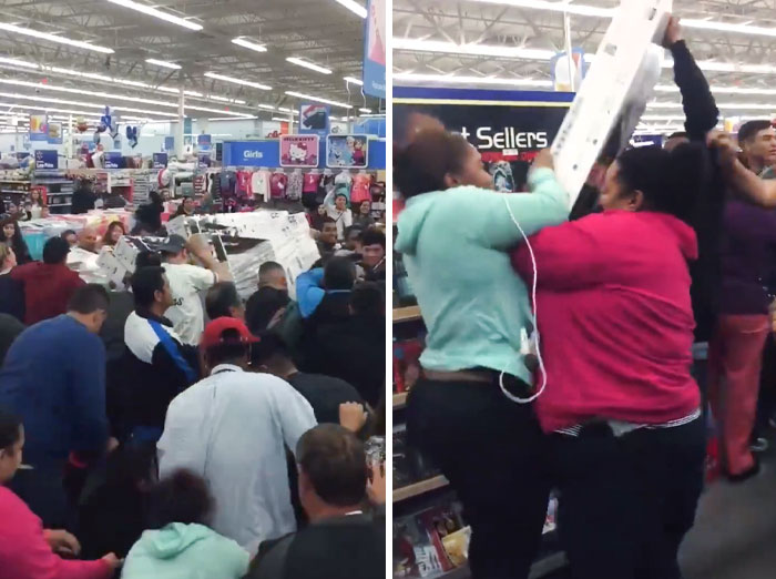 Black Friday Fail. People Are Fighting Over Products