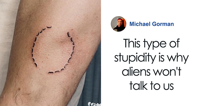 Man Mocked For Getting “Stupidest Tattoo Ever” To Symbolize Love With Girlfriend