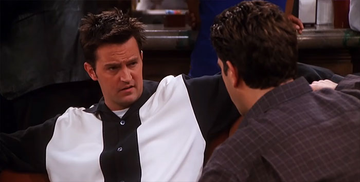 Scene from Friends series