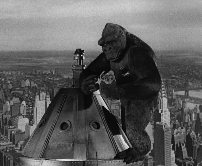 King Kong on Empire State Building