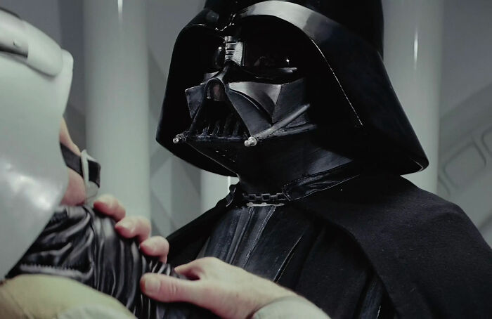 Darth Vader holding person