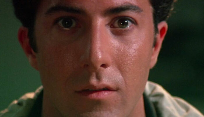 Benjamin looking from The Graduate