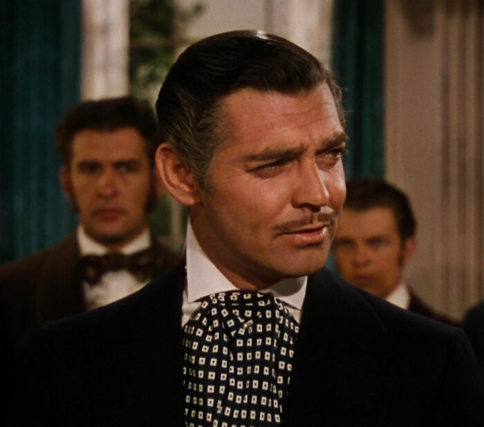 Rhett looking from Gone with the Wind