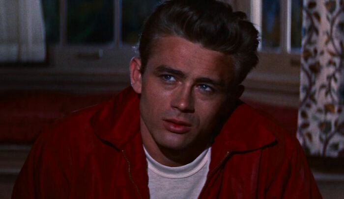 Buzz looking from Rebel Without a Cause