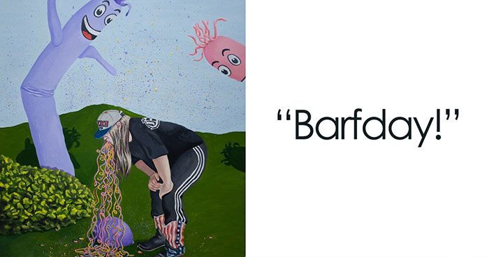 Colorful Nonsense: 40 Paintings Of Everyday Life, Common People, And Insignificant Stuff But Elevated