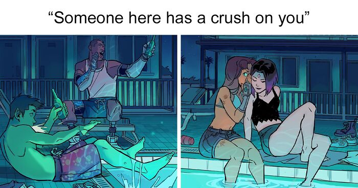 Artist Reimagined Popular DC Superheroes In 20 Relatable Comics