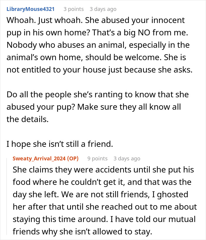 Woman Called A “Monster” For Letting Her Friend Be Homeless As She Mistreats Her Dog 