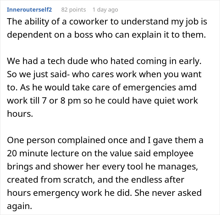 Coworkers Question Why Guy Keeps Leaving Early, He Maliciously Complies With ‘Expectations’ Coworkers Question Why Guy Keeps Leaving Early, He Maliciously Complies With ‘Expectations’
