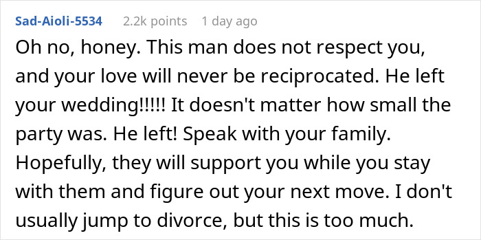 Woman Says She Can't Forgive Husband For Their Wedding Day, Even After 3 Months, Asks For Advice Woman Says She Can't Forgive Husband For Their Wedding Day, Even After 3 Months, Asks For Advice