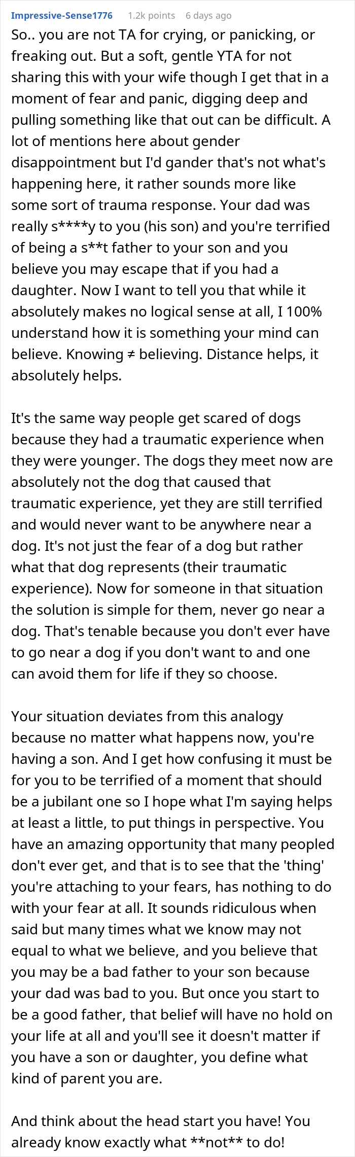 Woman Catches Husband Crying After Gender Reveal, Sends Him To Sleep On The Couch Woman Catches Husband Crying After Gender Reveal, Sends Him To Sleep On The Couch