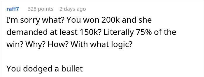Lottery Winner Refuses To Give Girlfriend 75% Of Prize, Ends Relationship Lottery Winner Refuses To Give Girlfriend 75% Of Prize, Ends Relationship