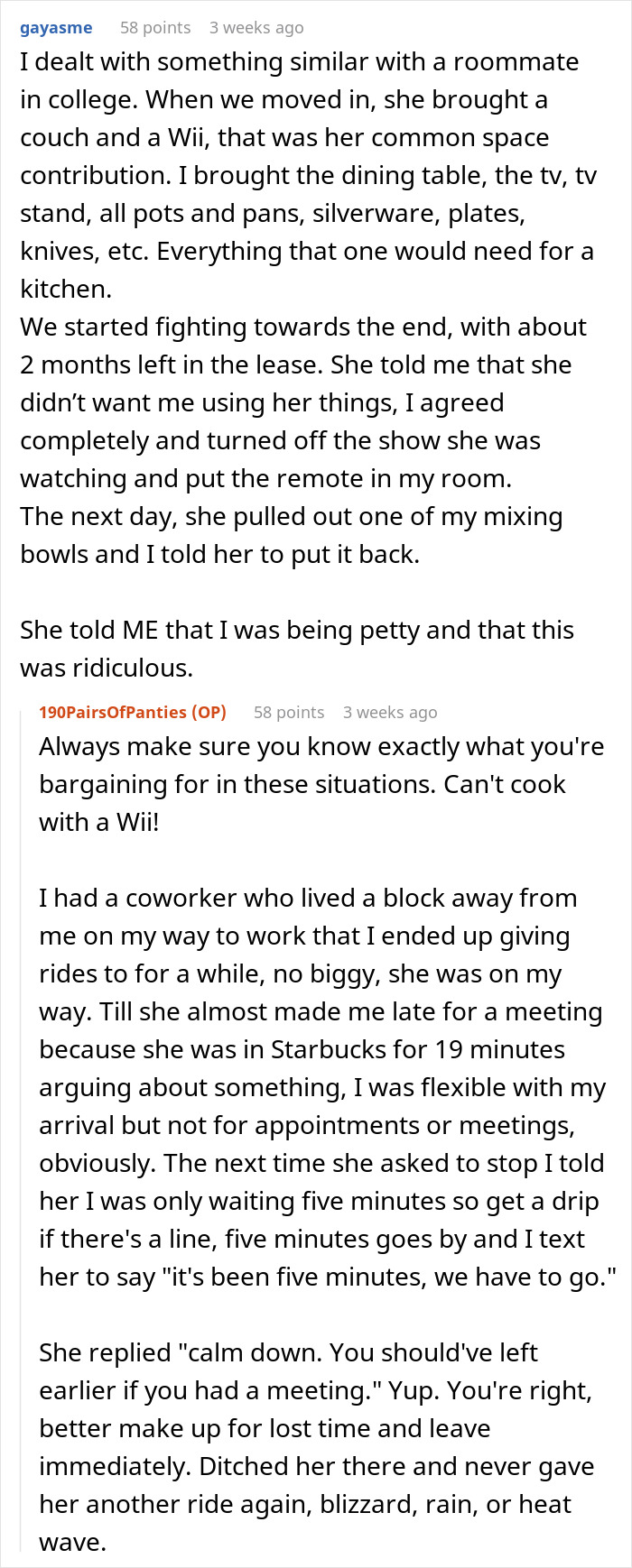 Woman Teaches Entitled Roommate How “Don’t Touch My Things And I Won’t Touch Yours” Really Works Woman Teaches Entitled Roommate How “Don’t Touch My Things And I Won’t Touch Yours” Really Works