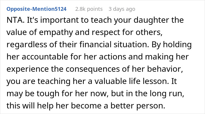 16-Year-Old Bullies A Kid For Being Poor, So Her Stepdad Takes Away All Her “Luxuries”