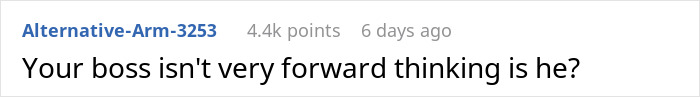 Boss Makes An Error By Insisting That Worker Present In Person When They Advised Against It Boss Makes An Error By Insisting That Worker Present In Person When They Advised Against It