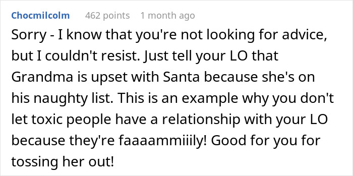 MIL Tells Granddaughter Santa “Isn’t Real”, Gets Arrested After Things Escalate