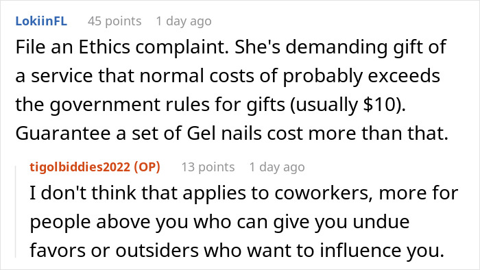 "She's Being A Complete Clown": Woman Is Furious And Offended Coworker Won't Give Free Manicure "She's Being A Complete Clown": Woman Is Furious And Offended Coworker Won't Give Free Manicure
