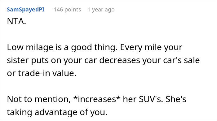 "Sister Says They Can No Longer Afford Gas": Woman Begs Bro To Use His Electric Car, Gets A No