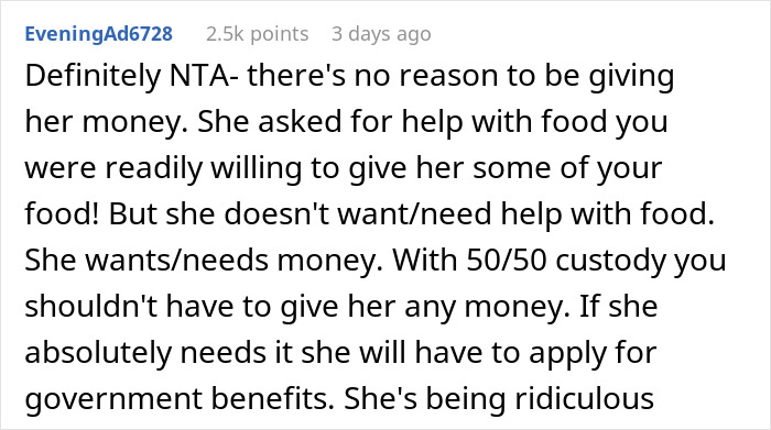 Woman Asks Ex For Money Because She And The Kids Are Out Of Food, Flips Out When He Refuses Woman Asks Ex For Money Because She And The Kids Are Out Of Food, Flips Out When He Refuses