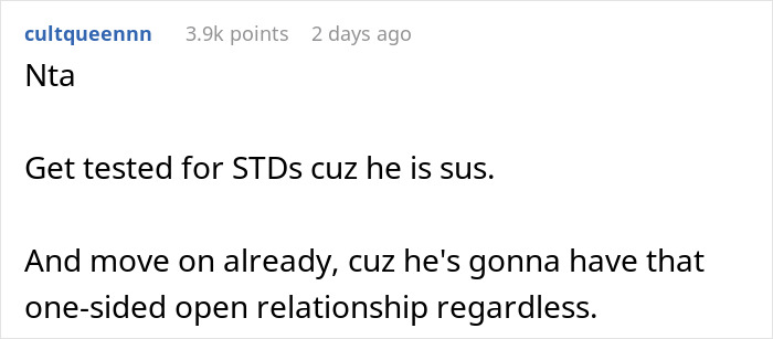 "Don't Want To Lose Our Relationship": GF Refuses Open Relationship, Drama Ensues "Don't Want To Lose Our Relationship": GF Refuses Open Relationship, Drama Ensues