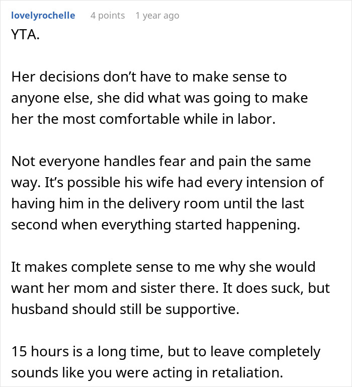 Guy Leaves Instead Of Waiting Around After Wife Bans Him From The Delivery Room, She's Furious Guy Leaves Instead Of Waiting Around After Wife Bans Him From The Delivery Room, She's Furious