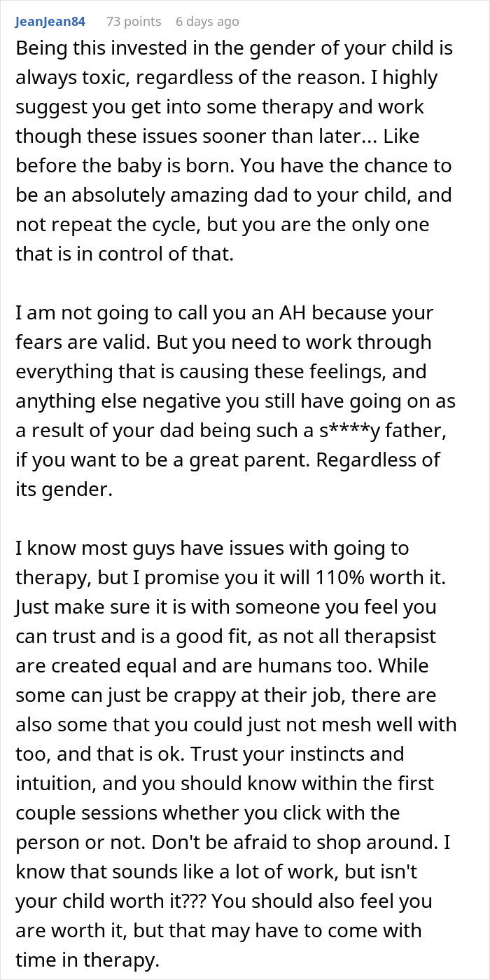 Woman Catches Husband Crying After Gender Reveal, Sends Him To Sleep On The Couch Woman Catches Husband Crying After Gender Reveal, Sends Him To Sleep On The Couch