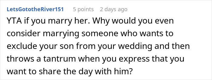 People Tell This Dad To Run From Fiancée After She Freaked Out Over His Son Being In The Wedding People Tell This Dad To Run From Fiancée After She Freaked Out Over His Son Being In The Wedding
