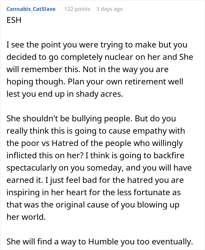 16-Year-Old Bullies A Kid For Being Poor, So Her Stepdad Takes Away All Her “Luxuries”