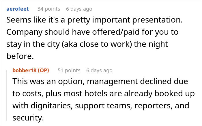 Boss Makes An Error By Insisting That Worker Present In Person When They Advised Against It Boss Makes An Error By Insisting That Worker Present In Person When They Advised Against It
