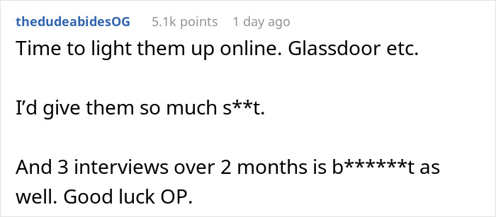 “The Problem Is, You Already Gave Your Number”: Candidate Furious With Company’s Interview Process “The Problem Is, You Already Gave Your Number”: Candidate Furious With Company’s Interview Process