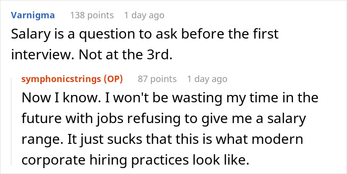 “The Problem Is, You Already Gave Your Number”: Candidate Furious With Company’s Interview Process “The Problem Is, You Already Gave Your Number”: Candidate Furious With Company’s Interview Process