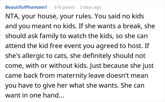 Guy Makes Mom Cry After Not Letting Her Bring Her 3 Kids To A Childfree Christmas Party
