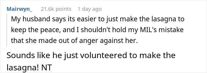 Woman Refuses To Make Signature Christmas Meal As MIL Threw It Away Last Year And Never Apologized Woman Refuses To Make Signature Christmas Meal As MIL Threw It Away Last Year And Never Apologized