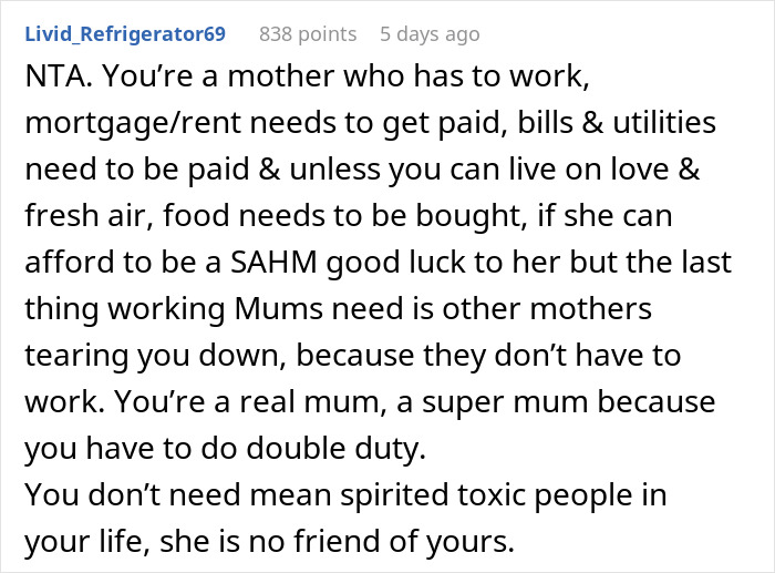 SAHM Chews Out Mom For Sending Kids To Daycare, Gets Blocked After 20 Years Of Friendship SAHM Chews Out Mom For Sending Kids To Daycare, Gets Blocked After 20 Years Of Friendship