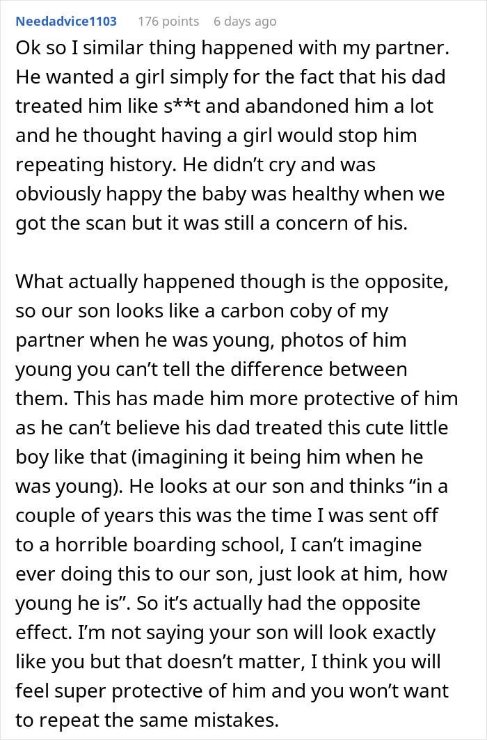 Woman Catches Husband Crying After Gender Reveal, Sends Him To Sleep On The Couch Woman Catches Husband Crying After Gender Reveal, Sends Him To Sleep On The Couch