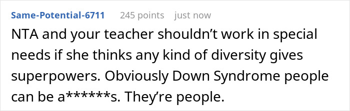 Student Won’t Keep Being Harassed By Classmate With Down Syndrome, Walks Out From Class Student Won’t Keep Being Harassed By Classmate With Down Syndrome, Walks Out From Class