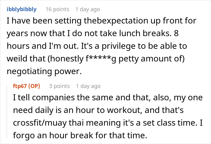 Employee Thinks Paid Lunch Their Hill To Die On, And The Internet, As It Turns Out, Is Very Divided Employee Thinks Paid Lunch Their Hill To Die On, And The Internet, As It Turns Out, Is Very Divided