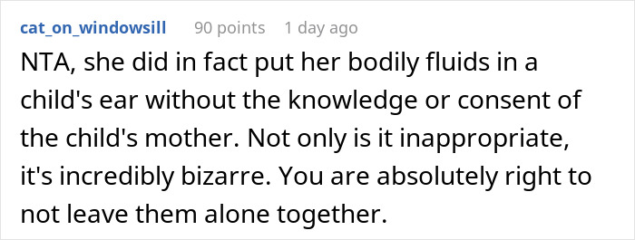 “AITA For Banning My SIL From Babysitting After She Put Breastmilk In My Child’s Ears” “AITA For Banning My SIL From Babysitting After She Put Breastmilk In My Child’s Ears”
