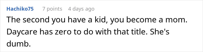 SAHM Chews Out Mom For Sending Kids To Daycare, Gets Blocked After 20 Years Of Friendship SAHM Chews Out Mom For Sending Kids To Daycare, Gets Blocked After 20 Years Of Friendship