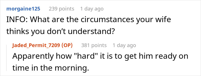 Guy With 2 Jobs Starts Simply Leaving When His Jobless Wife Can’t Get Son Ready In Time For Daycare Guy With 2 Jobs Starts Simply Leaving When His Jobless Wife Can’t Get Son Ready In Time For Daycare