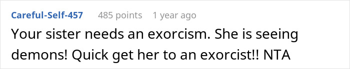 Sister Freaks Out Over Brother's 'Demonic' Cat, Bans Him From Seeing Her Kids Unless The Cat Goes Sister Freaks Out Over Brother's 'Demonic' Cat, Bans Him From Seeing Her Kids Unless The Cat Goes
