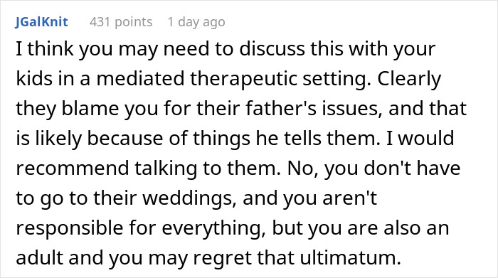 “I Was Blamed For Ruining Dad”: Mom Done Catering To Ex’s Happiness, Gives Kids An Ultimatum “I Was Blamed For Ruining Dad”: Mom Done Catering To Ex’s Happiness, Gives Kids An Ultimatum