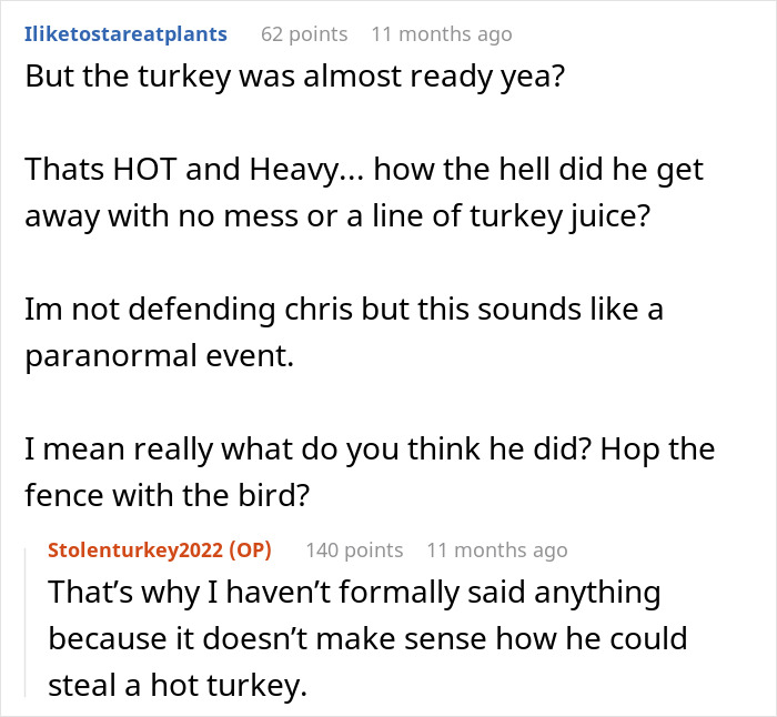 Guy Meets GF’s Parents For The First Time On Thanksgiving, Steals Their Turkey And Runs Off Guy Meets GF’s Parents For The First Time On Thanksgiving, Steals Their Turkey And Runs Off