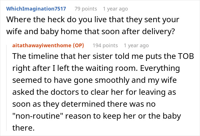 Guy Leaves Instead Of Waiting Around After Wife Bans Him From The Delivery Room, She's Furious Guy Leaves Instead Of Waiting Around After Wife Bans Him From The Delivery Room, She's Furious