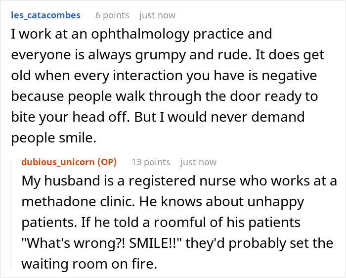 Clinic Worker Is Troubled That People In The Waiting Room Don’t Smile, Asks “What’s Wrong, Y’all”