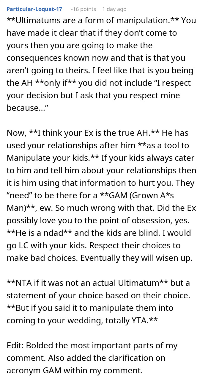 “I Was Blamed For Ruining Dad”: Mom Done Catering To Ex’s Happiness, Gives Kids An Ultimatum “I Was Blamed For Ruining Dad”: Mom Done Catering To Ex’s Happiness, Gives Kids An Ultimatum