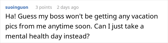 “Lose It If I Don't Use It”: Boss Is Shocked At Employee's Malicious Compliance Concerning PTO “Lose It If I Don't Use It”: Boss Is Shocked At Employee's Malicious Compliance Concerning PTO
