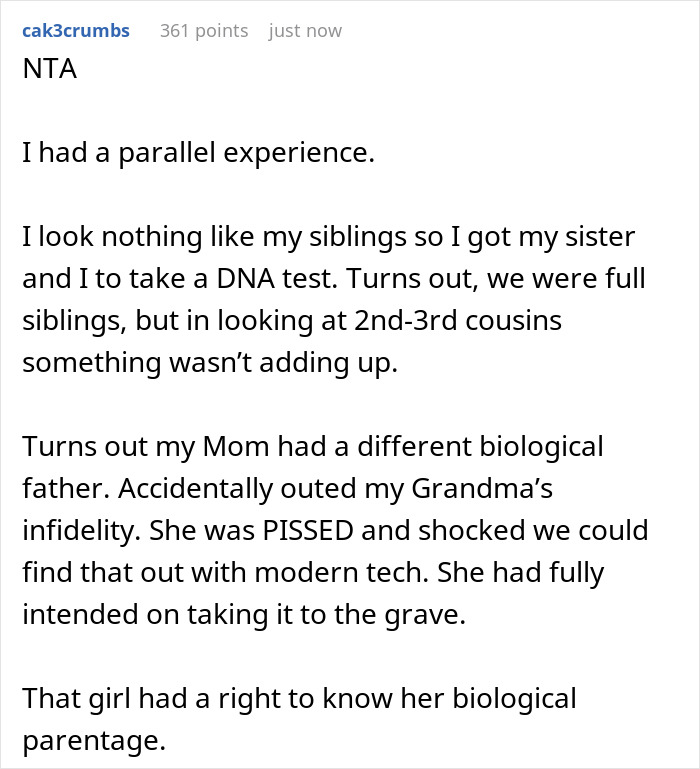 Family Is Tensed After Grandma Buys Granddaughter A DNA Test Due To Her Different Appearance