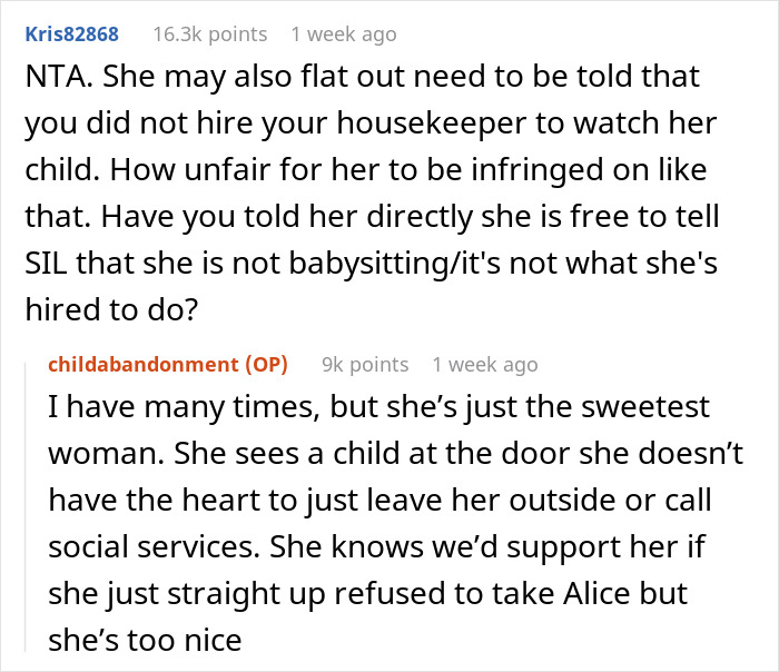 “She Burst Into Tears And Begged Me To Help”: Woman Threatens To Call CPS On Sister-In-Law “She Burst Into Tears And Begged Me To Help”: Woman Threatens To Call CPS On Sister-In-Law